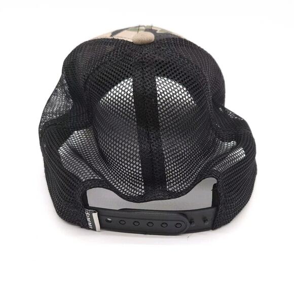 Simms Fishing Products Mesh Snapback Trucker Hat‎ Camo Ball Cap Fish Logo Adult - Picture 5 of 8